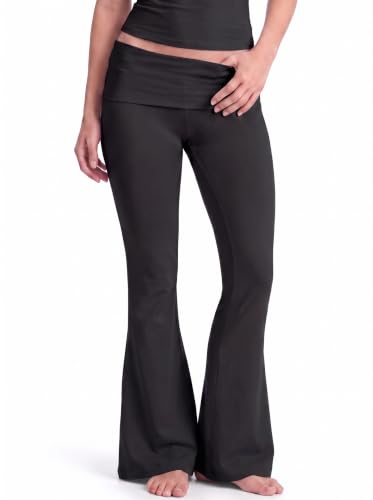 Flare Leggings for Women Tummy Control Bootcut Yoga Pants - color: 30"black, size: Medium