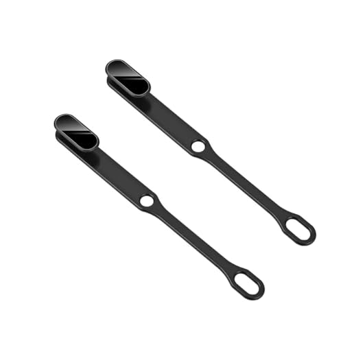 MAXDOOL 2PCS Car Seat Belt Guides Convenient - color: Black