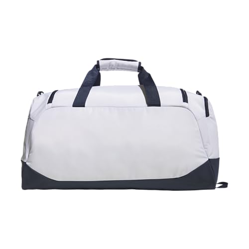 adidas Defender Duffel Bag - color: White/Night Indigo/Pure Ruby Red/Medium 59L, style: Medium 59l