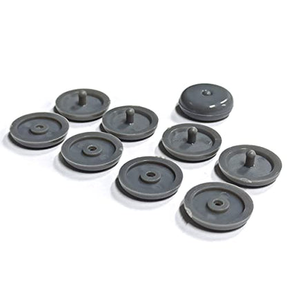 5 Sets Universal Fit Seatbelt Stopper Kit, Snap-on Seat Belt Button Stop