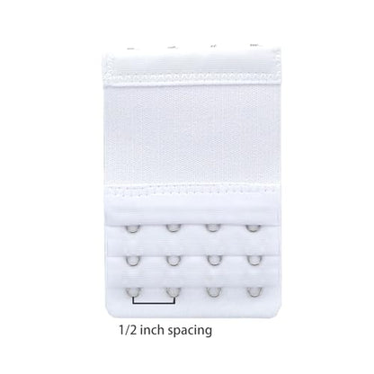 Women's Bra Extenders 4 Hook / 3 Hook / 5 Hook / 2 Hook Soft Comfortable Stretchy Bra Extension Strap - color: 4pcs, Bra Extender 4 Hook 1/2 Inch