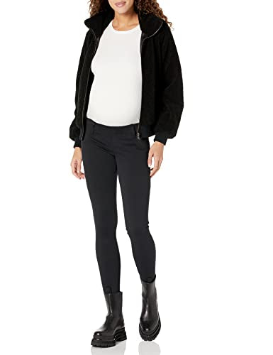 Amazon Essentials Women's Stretchy Maternity Knit Jegging, Under Belly - color: Black, size: Medium