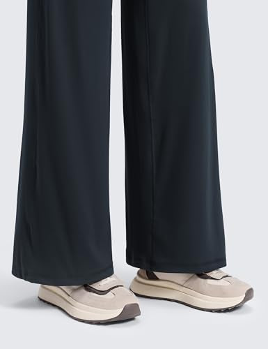 CRZ YOGA Maternity Wide Leg Pants 30" - color: True Navy, size: X-Small