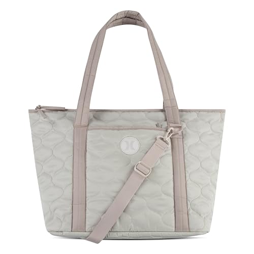 Hurley Tote Bag - color: Silver Lining Quilted