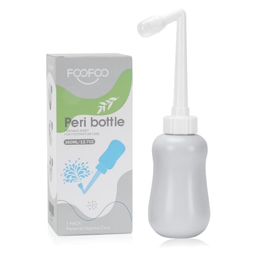 Peri Bottle for Postpartum Care, Postpartum Essentials, Feminine Care 12 oz Gray (Gray) - size: Gray