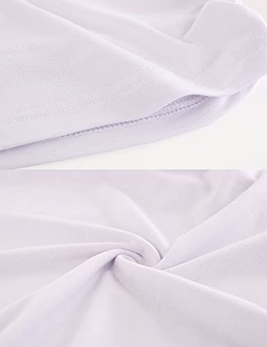Peauty "Long Enough to Cover Hip Maternity Side Ruch Tank Tops/Basic Maternity Tops for Summer Casual Wear (S-3XL) - color: White, size: Medium
