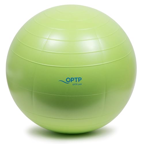OPTP Soft Movement Ball – Green Inflatable Exercise and Pilates Ball, 12"