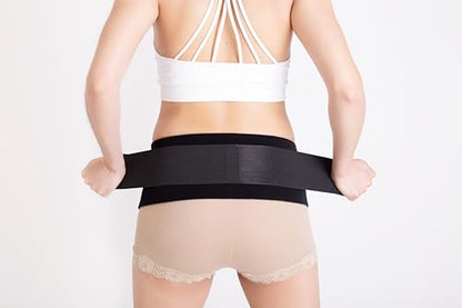 Baby Belly Band - Pregnancy & Maternity Belt With Medium Compression Groin Band - For Back, Hernia, and Pelvic Floor Pain - Medium - size: Medium