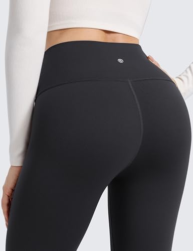 CRZ YOGA Matte Fleece Lined Leggings 28'' - color: Ink Gray, size: X-Small