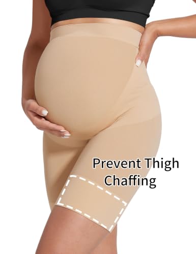 KIM S "Baby Shower Essential Maternity Shapewear, Belly Support Underwear - color: A. Nude, size: XX-Large
