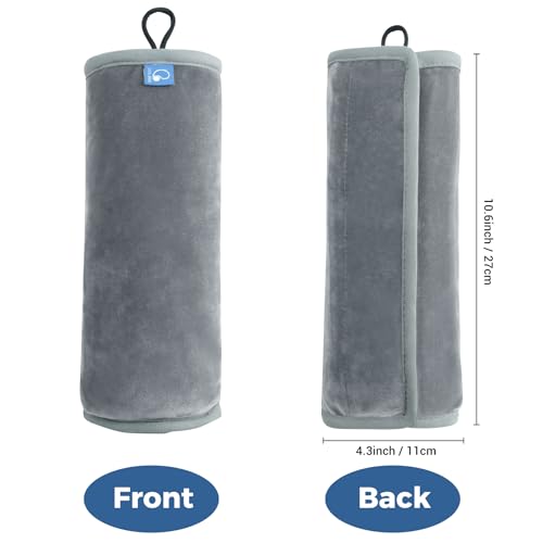 COOLBEBE Seat Belt Pillow for Kids, Grey - color: Grey, size: Large (Pack of 1)
