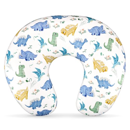 TANOFAR Nursing Pillow Cover Boys Stretchy Soft Cute Case, Dinosaur - color: Cartoon