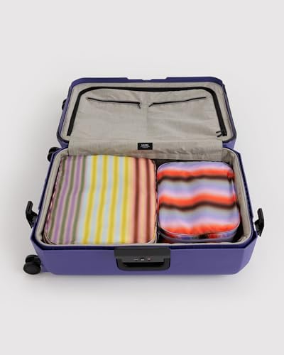 BAGGU Large Packing Cube Set - Gradient Stripes - color: Gradient Stripes