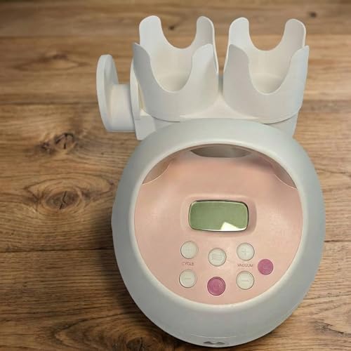 Breast Pump Caddy and Bottle Holder Attachment for Spectra S1 S2, White - color: White