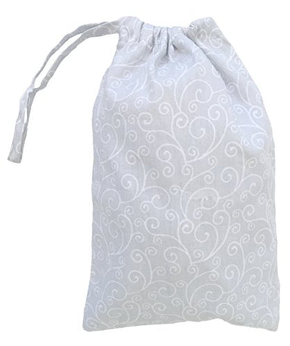 Nursing Cover Up Scarves for Breastfeeding Privacy Multi Use Infinity - color: Grey Swirls