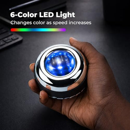 All Metal Auto-Start Wrist Gyro Ball