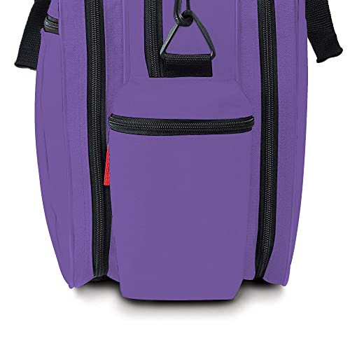 ASA TECHMED Nursing Bag with Compartments - color: Purple
