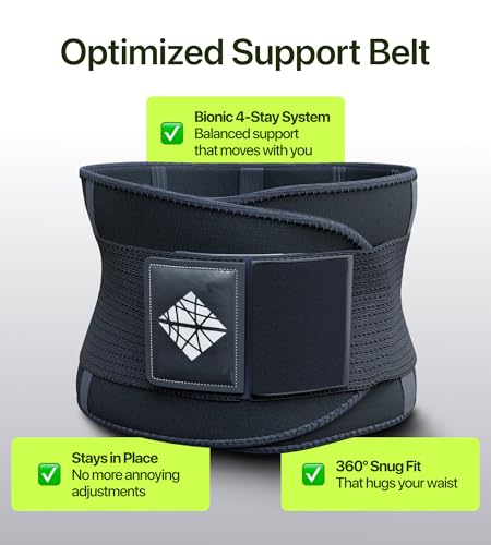 Plus Size Back Brace, Lower Back Pain Relief, Size 3XL