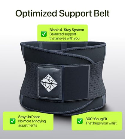 Plus Size Back Brace, Lower Back Pain Relief, Size 3XL