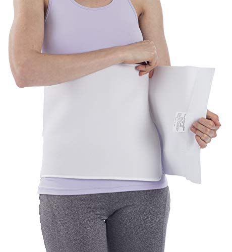 NYOrtho Postpartum Belly Binder, Abdominal Binder for Women, C-Section Recovery, Tummy Tuck & Hernia Support, Belly Wrap for Postpartum, 4 Panel, 12" High, Latex-Free, Breathable - Large 60"-75" - color: 4 Panel - 12" High, size: 60-75 Inch (Pack of 1)