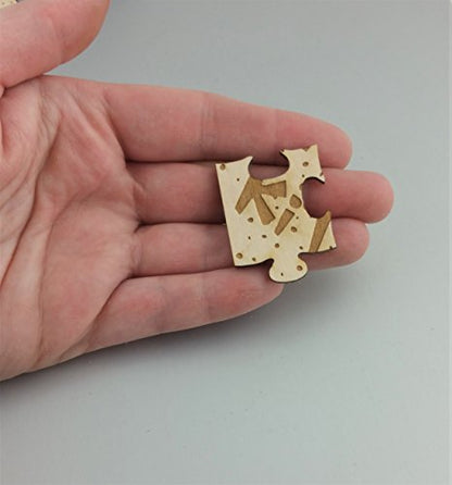 We're Getting a Kitten - 9 Piece Square Laser Engraved Basswood Jigsaw Puzzle, Surprise Kids - style: Getting a Kitten