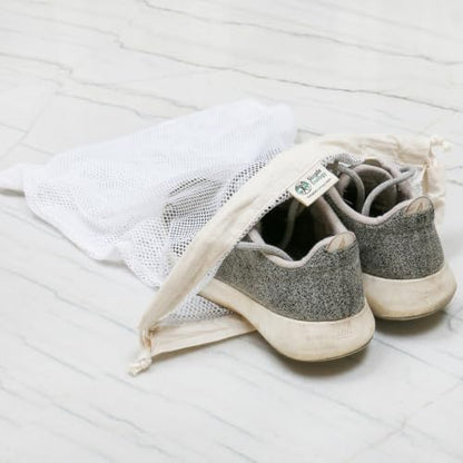 Simple Ecology Organic Cotton Mesh Laundry Bag – Medium 2-Pack - size: Medium 2-pack