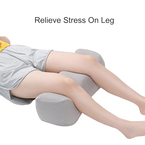 Leg Pillow Elevation Blood Circulation for After Surgery - color: Grey