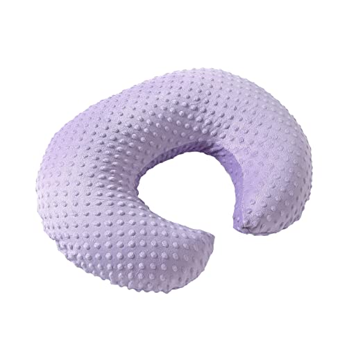 Nursing Pillow and Positioner with Cover for Breastfeeding - color: Orchid