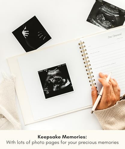 Lamare Pregnancy Journal for First Time Moms 2026 – Pregnancy Planner - color: White