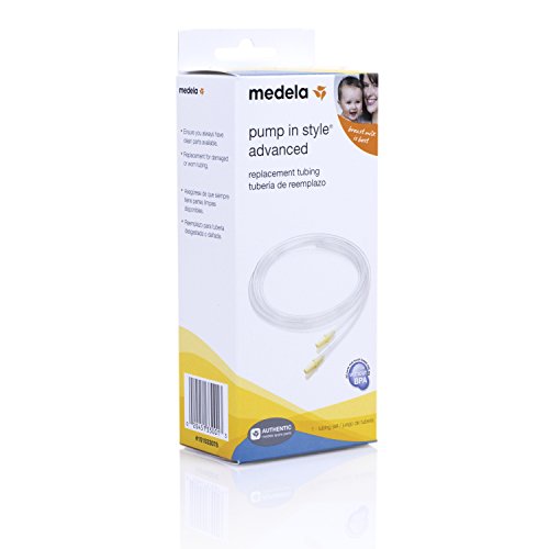 Medela Pump in Style Replacement Tubing, Authentic Spare and Replacement Breast Pump Parts Made Without BPA, Use with Pump in Style Advanced Breastpumps