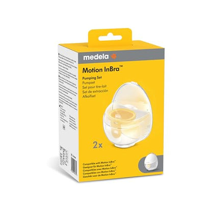 Medela Breast Milk Pump Set for Motion InBra Pump | 2Ct - style: Motion Replacement Pumping Set