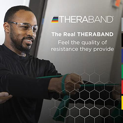THERABAND Resistance Band, Exercise Workout, Physical Therapy, Blue, 6 Ft - color: Blue - Extra Heavy, size: 1 Count