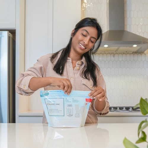 Ameda CleanEase Microwave Sterilizer Bags for Breast Pump Parts | Reusable