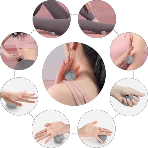 Silicone Massage Ball Set, Peanut, Lacrosse & Spiky Massage Balls - style: Peanut Ball Set