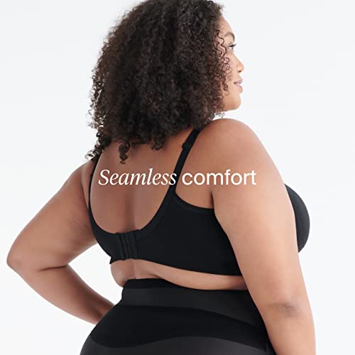 KNIX Women BlissFit Nursing Bra – Leakproof Nursing Bra, Wireless Maternity Support, Comfortable Fit - size: Small Plus (32E-G)