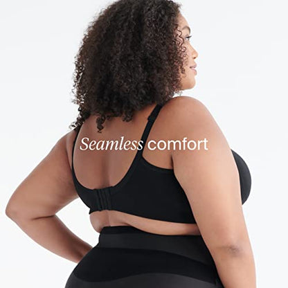 KNIX Women BlissFit Nursing Bra – Leakproof Nursing Bra, Wireless Maternity Support, Comfortable Fit - size: Medium (34A-DD)