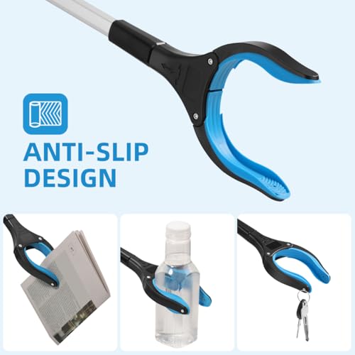 32inch Grabber Reacher Foldable Aluminum Heavy Dury Lightweight Hand Gripper for Senior Reaching Assistant (1)