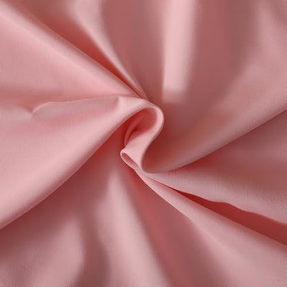 DOWNSTORIA Body Pillow Cover, Ultra Soft Microfiber Long Pillowcase, Envelope Closure Large Pillow Cases 20x54 inch (Pink) - color: Pink