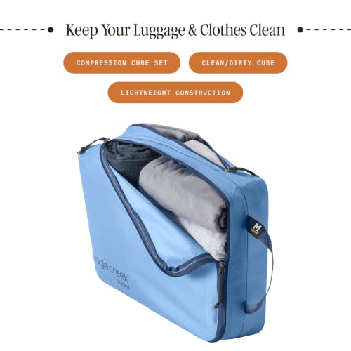 Eagle Creek Pack-It Isolate Carry-On Set, Blue Dawn, Set of 4 - color: Blue Dawn