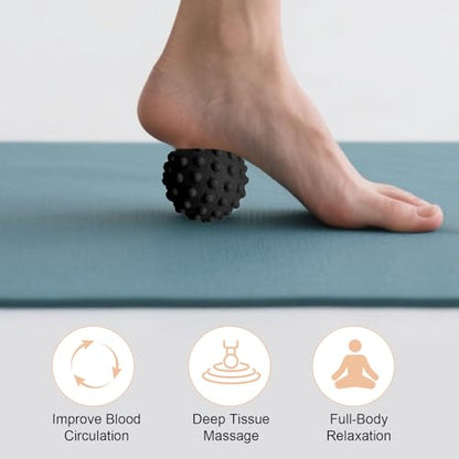 Foot Massage Ball, Black - color: 1 Black Massage Ball