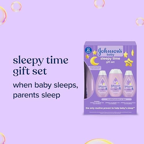 Johnson's Baby Sleepy Time Gift Set, 3 Items - size: Small