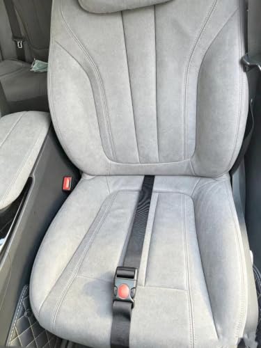 Soft Bump Cushion for Seat Adjustmen Belly Comfort Support Adjuster Car Cup Holder Coaster Pads Buckle Extend Cover Making Shoulder Neck Comfortable Convenient Seat Adjustable Belt Cover (2)