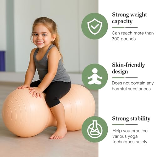 Jexine Peanut Ball for Kids Therapy Pregnancy - color: Boho Color