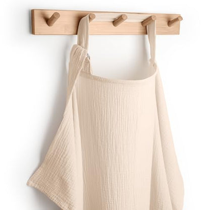 Comfy Cubs Muslin Nursing Cover - 100% Muslin Breastfeeding Cover Sand - color: Sand