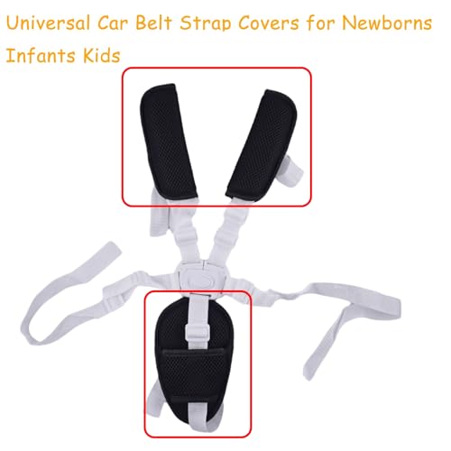 3 Pack Universal Car Seatbelt Crotch Cushion,Car Seat Belt Kit,Soft Seat Belt Strap Covers - size: 3 Pcs