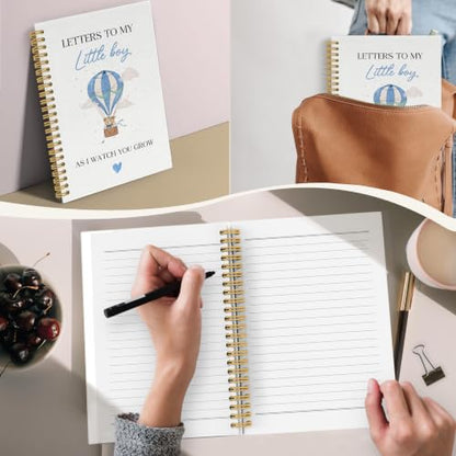 YLZlhb Hot Air Balloon Bear Spiral Notebook Journal 5.5x8.3 Inches