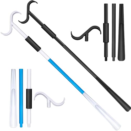 35" Long (Pack of 2) Dressing Stick, Shoe Horn, Sock Remover Tool