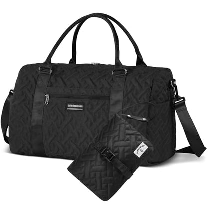 Shoulder Diaper Tote Mommy Bag for Boy Girl Twins - color: Black