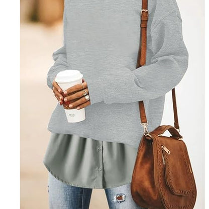 Girstunm Adjustable Shirts Extender Underskirt - color: Grey, size: Small