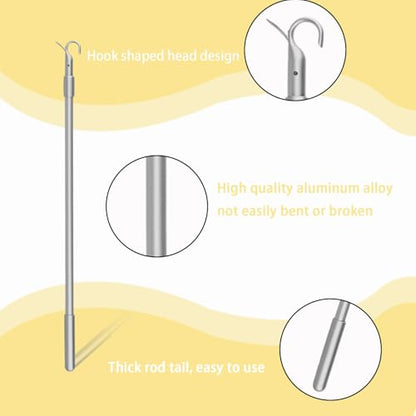 Draw Rod for Cordless Roller Shade Blinds 17.5"-31.5" - size: 0.4"W x 17.5"H